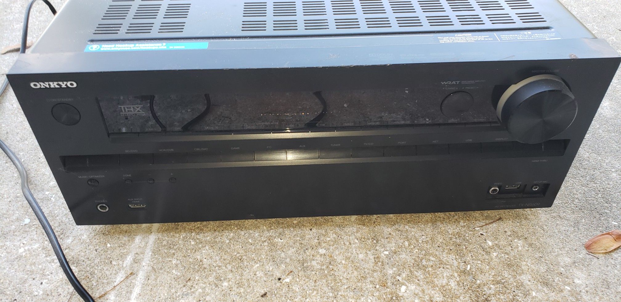 Onkyo receiver