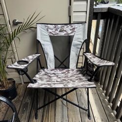 GCI comfort Pro Chair camouflage pattern foldable wiling to negotiate