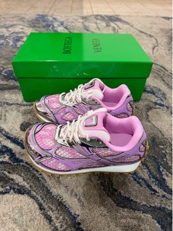 Bottega Veneta Orbit Sneaker Pink/Silver Size 39eu Women’s