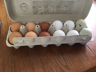 Fresh farm eggs (Landon’s eggs)