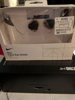 New Nike Clear Vapor Football Eye Shield - Please Read Description