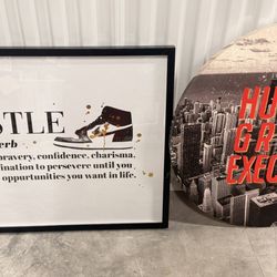 Two Pieces Of Wall Art