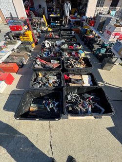Yard Sale Lots of Tools  & Some Plumeria Cuttings Pink or White