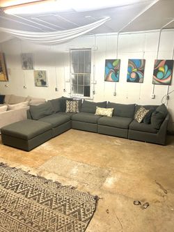 Basset sectional couch