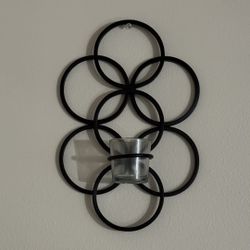 Metal Candle holder decor  - Set of 2 
