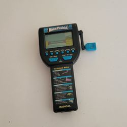 Vintage 1996 Radica Bass Fishin Handheld Electronic Game Model 3732
Retro Works. Pre-owned, in good working and cosmetic shape. Please see
photos fo