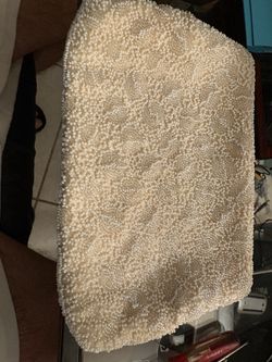 Vintage Walborg Clutch Hand Made In Germany Beaded