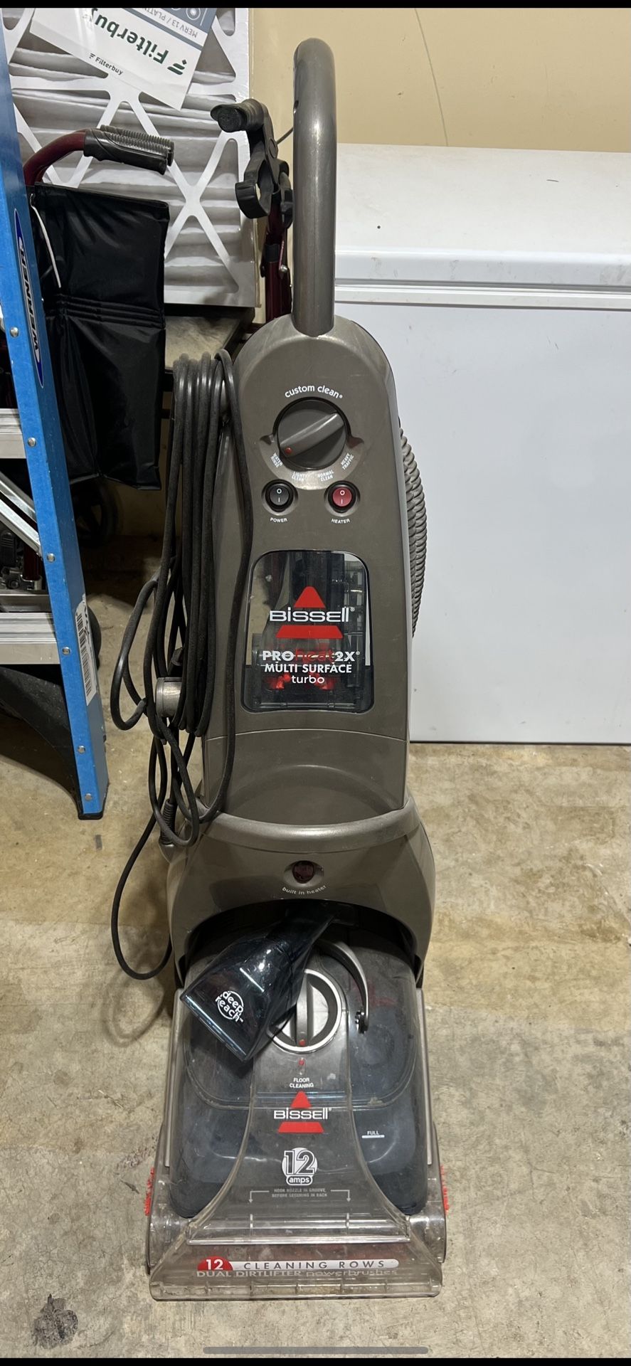 Bissell Pro Hear 2 X Multi Surface Turbo Floor Carpet Cleaner 