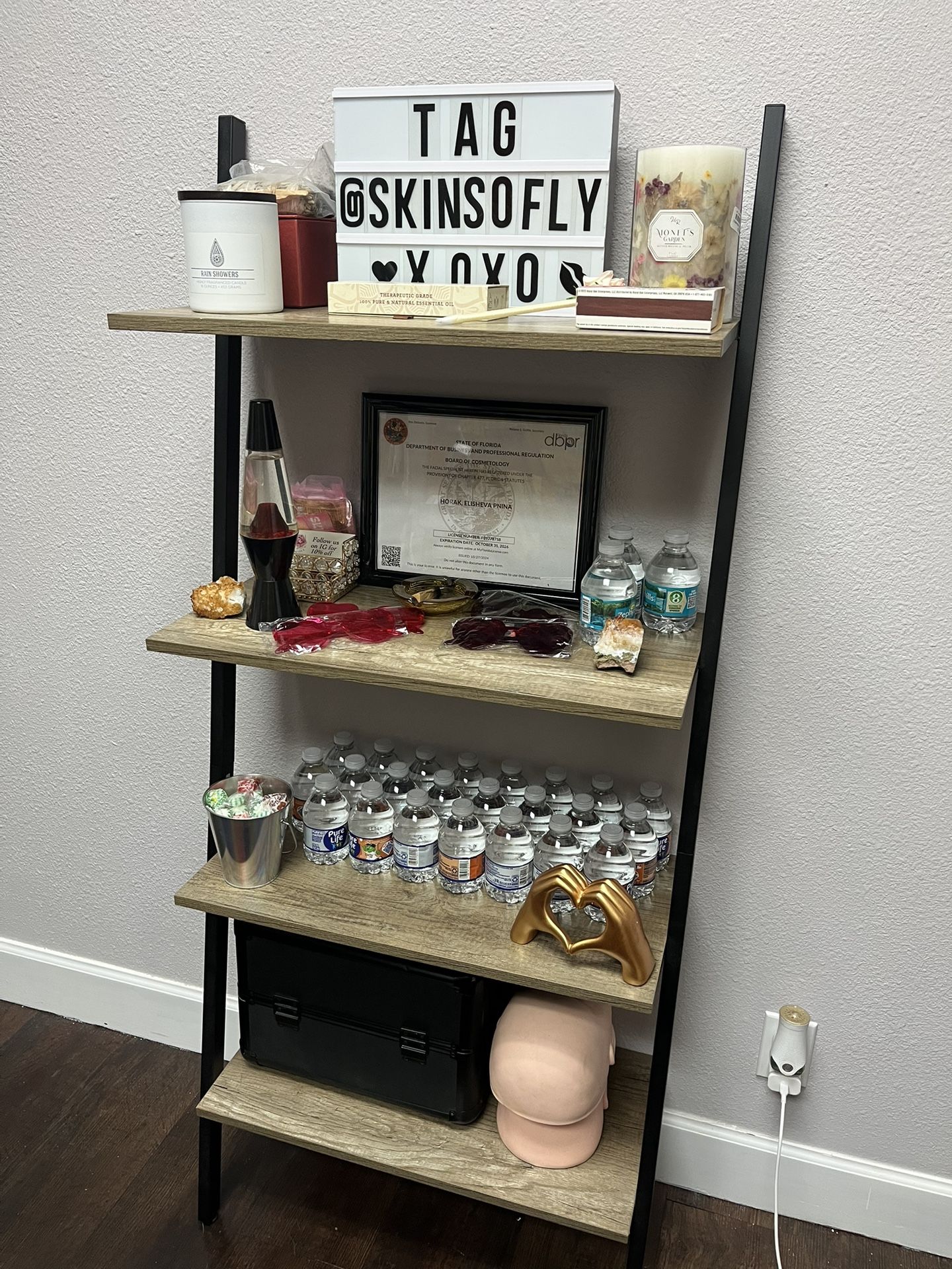Ladder Book Shelf