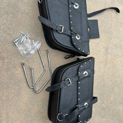 Motorcycle Saddle Bags - Generic