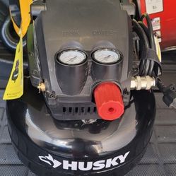 Husky 3 Gallon 120 PSI Electric Air Compressor 