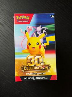 Pokemon 30th Celebration Booster Bundle