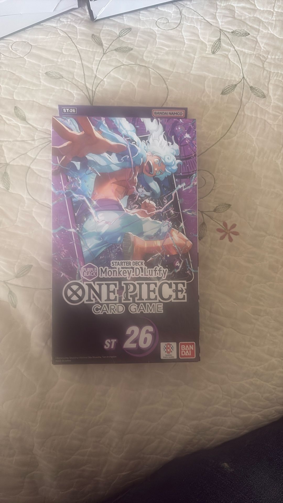 One Piece Starter Deck 26: PURPLE/BLACK Monkey.D.Luffy