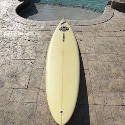6’8” Eric Arakawa Mini Gun Surfboard 
