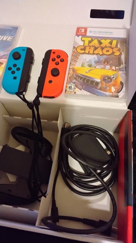 New Condition Nintendo Switch With New Game