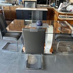 Glam Dining Table Set Same Day Delivery No Money Down No Credit Need 