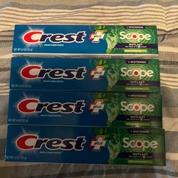 Toothpastes Crest All For $10