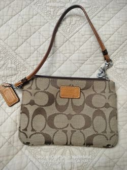 Small Coach wallet.