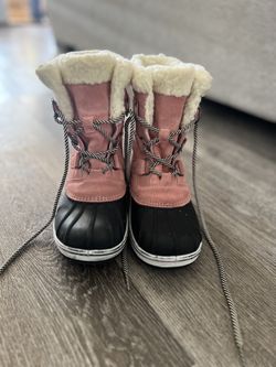 Pink Snow Boots 