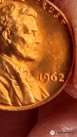 1962 double di Lincoln penny