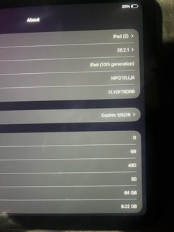 Apple iPad 10th Generation 64GB