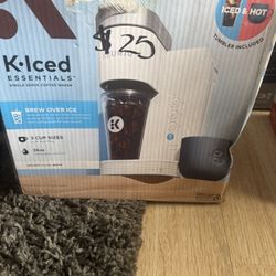 Keurig K-Express Essentials Plus, Iced and Hot Single-Serve K-Cup Pod Coffee Maker, White