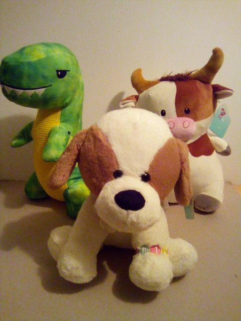 Large Plush Animals $8 Each