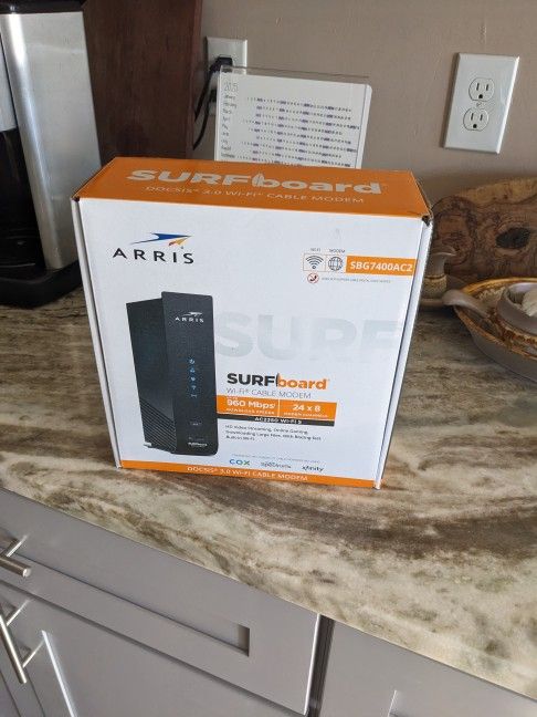 Cable Modem Wifi Router Arris Sbg7400ac2