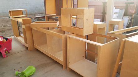 Kitchen cabinets
