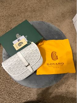 Goyard Messenger bag white