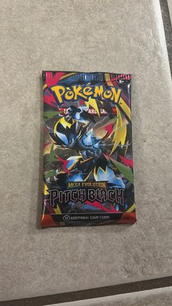 Factory sealed pitch black pokemon pack