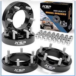 KSP 1.25" Wheel Spacers for Tacoma 4Runner 1(contact info removed), 6x5.5 Wide Spacer