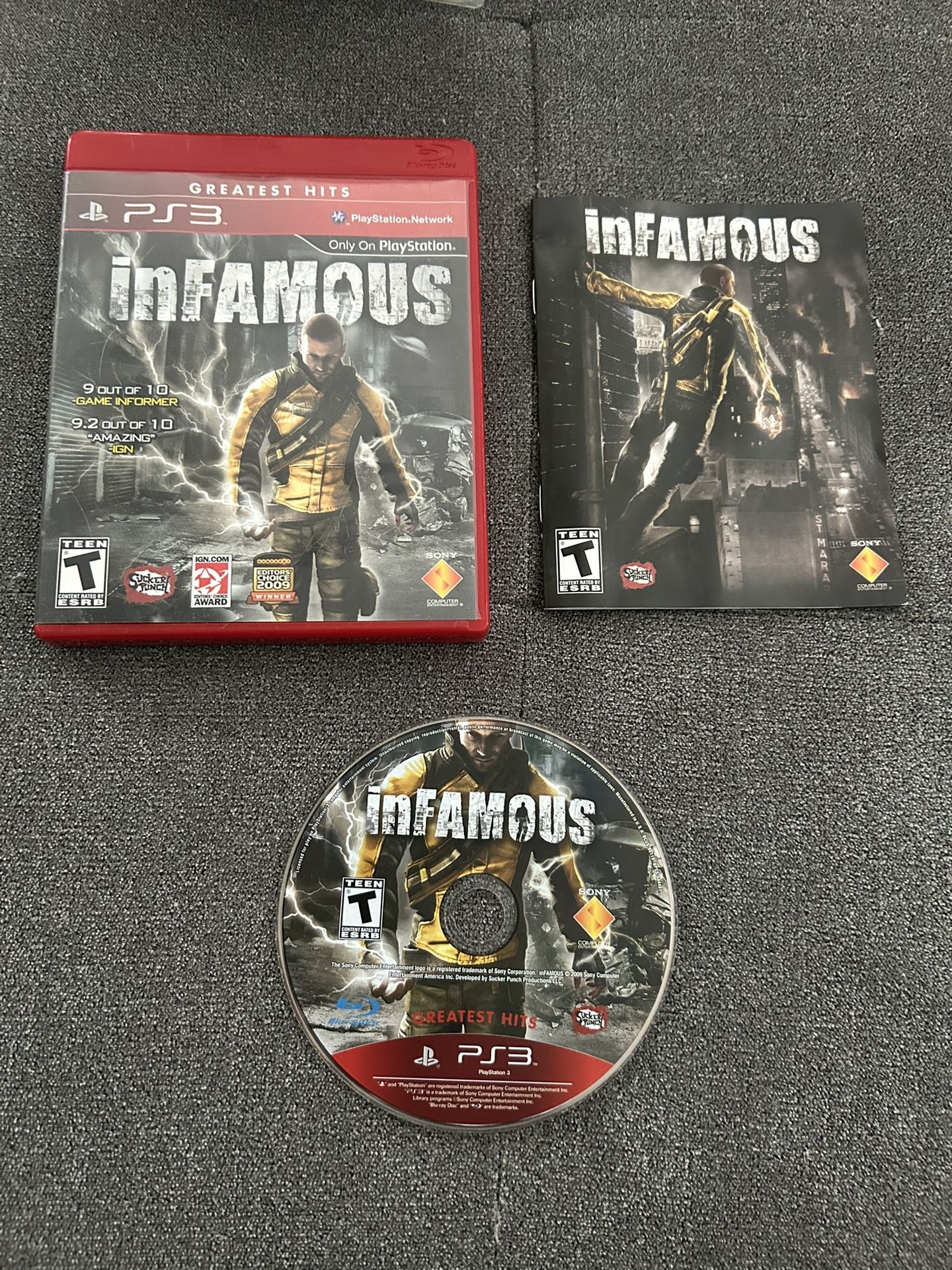 Infamous Sony PlayStation 3 PS3