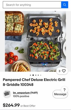 Brand New Deluxe Electric Grill & Griddle