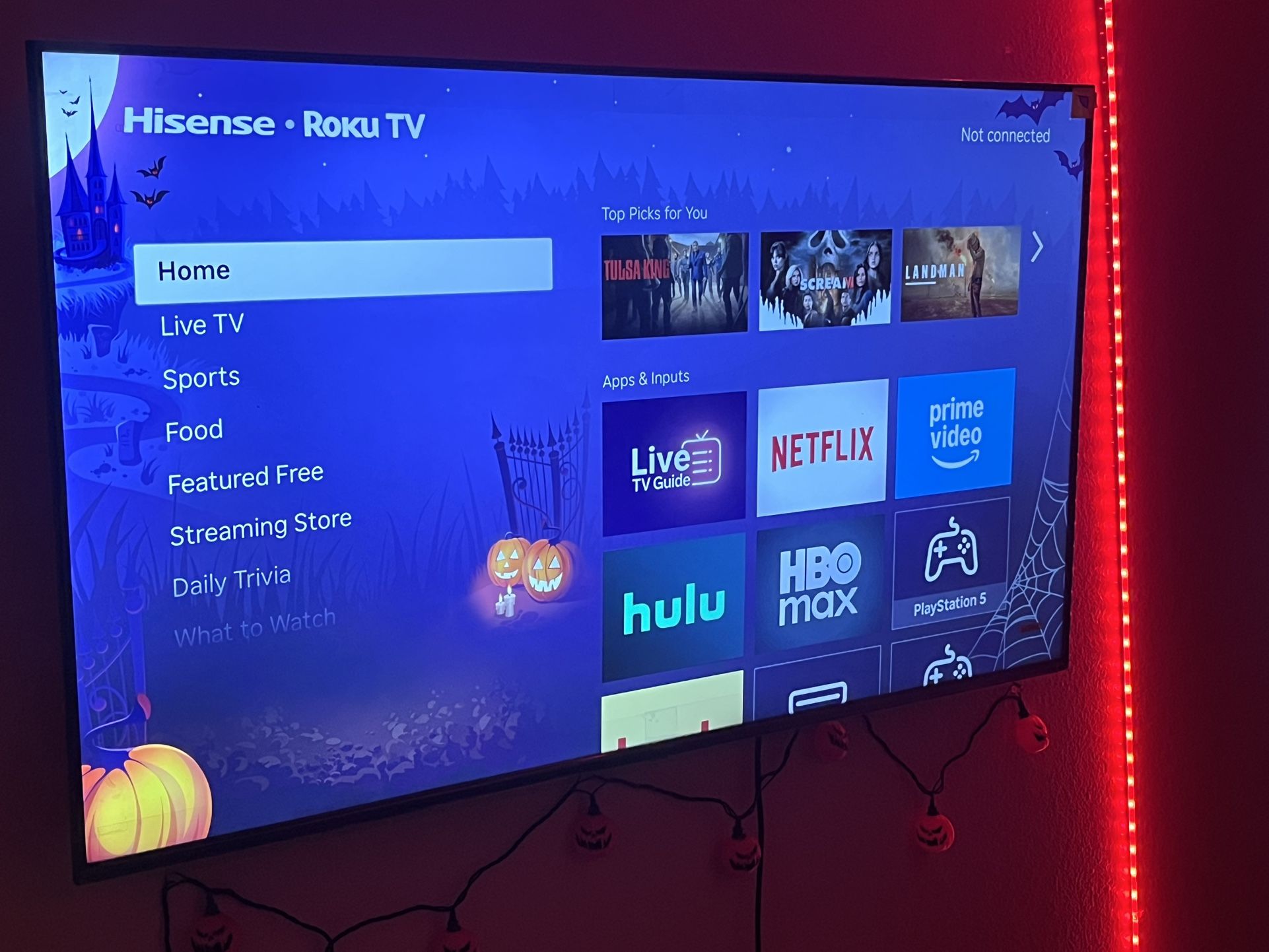 60 inch hisense roku tv