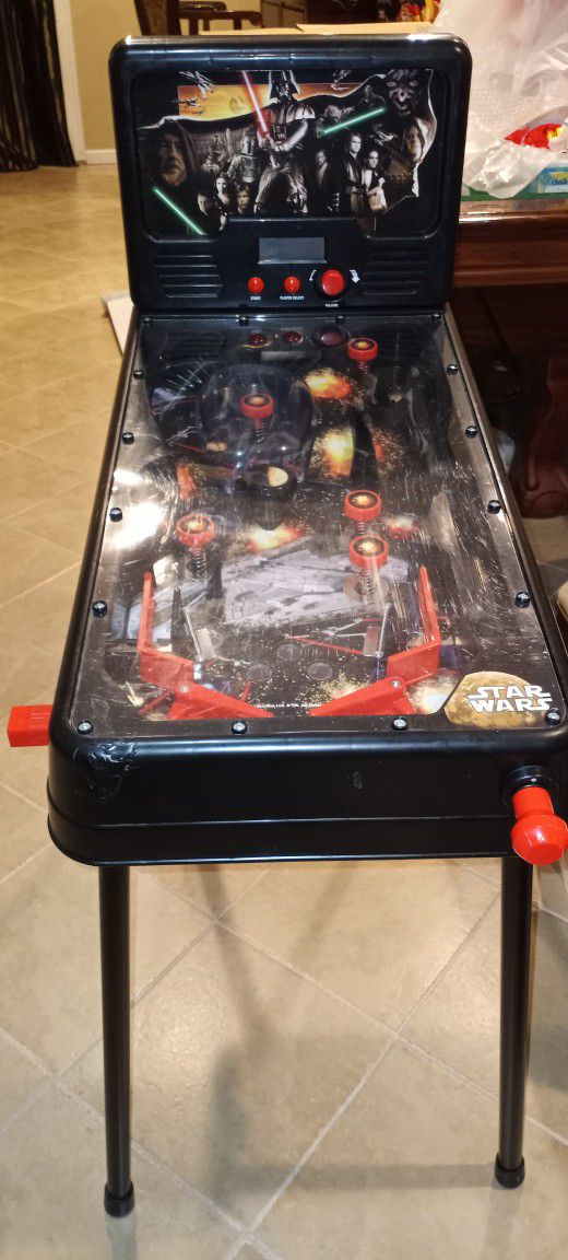 2009 Star Wars Pinball Machine "SPACE BATTLE" edition
