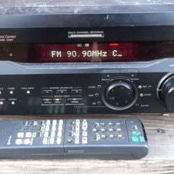 500 Watts Sony 5.2 AV Receiver With Phono Input And Remote Control $120 FINAL PRICE 