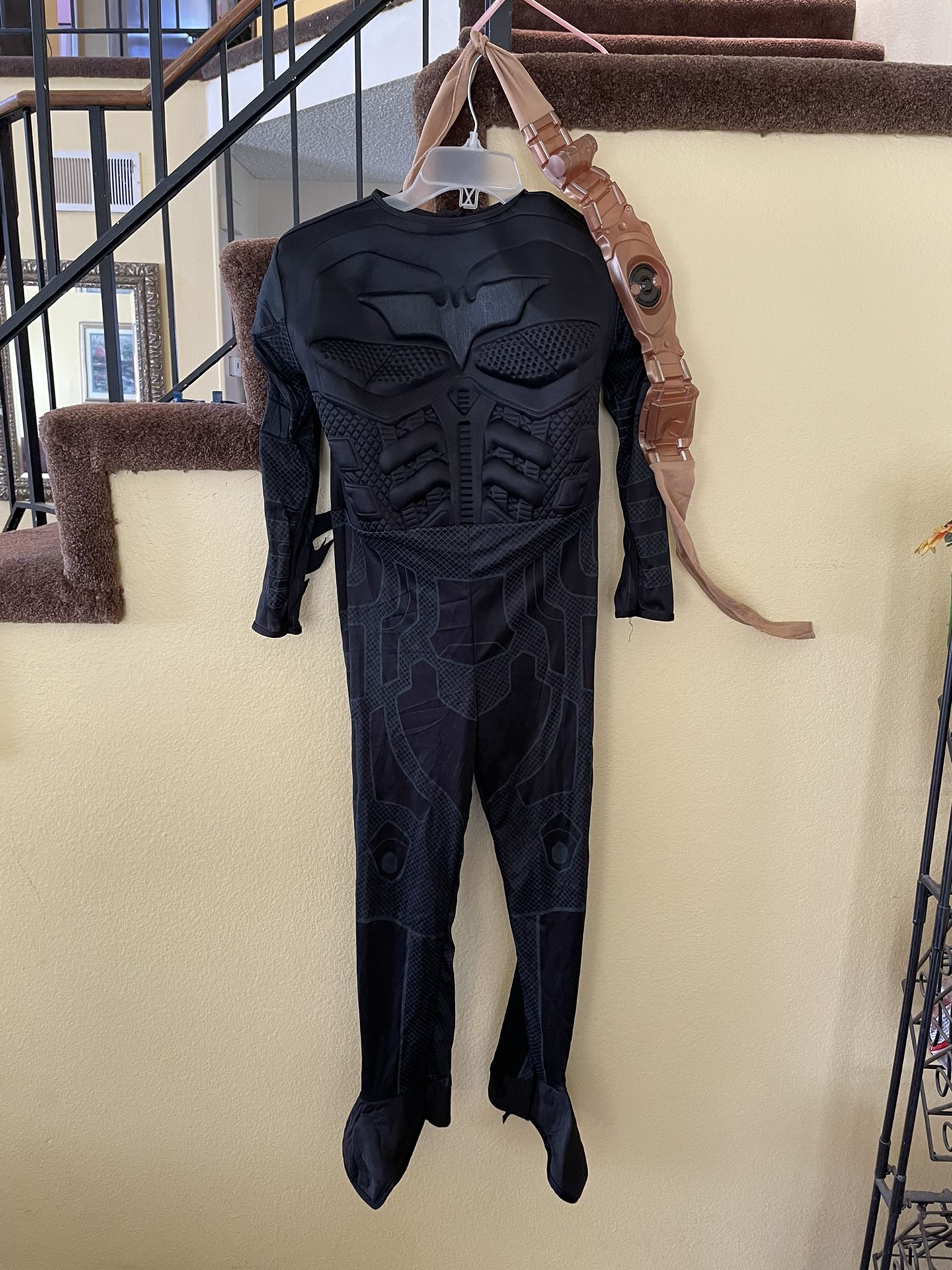 Batman Costume With Cape/ Mask , And Belt For  $15  Size : Medium Kids
