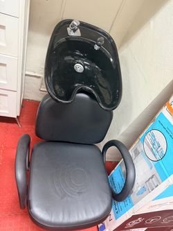 Salon hair wash chair