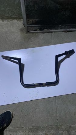 Black Ape Hanger Motorcycle Handlebars