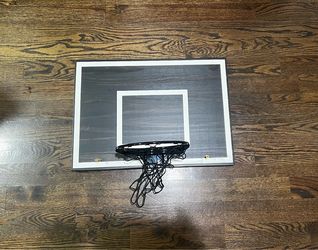 Espresso Wood Basketball Hoop