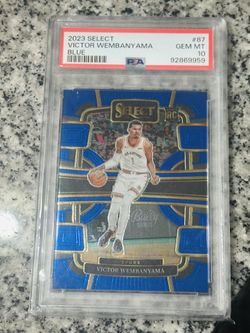 2023 Select PSA 10 Wembanyama 