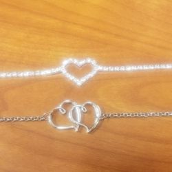 New Heart Anklets $8 Each
