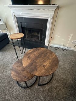 3  living rooms stands