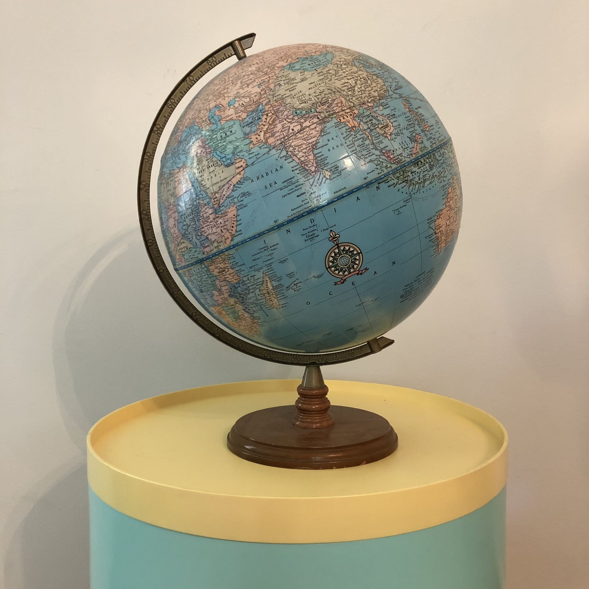 World Globe On A Pedestal