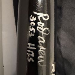 Rod Carew Autograph Bat 