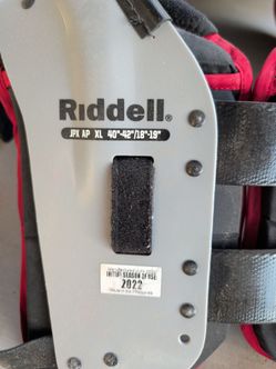 Riddell JPX AP XL Football Shoulder Pads