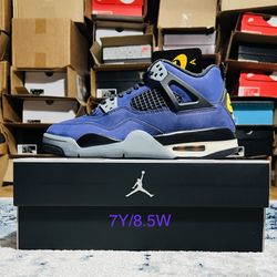 Jordan 4 Retro GS 'Lakers' size 7Y/8.5W IB4171-500 *NOT TRADING*