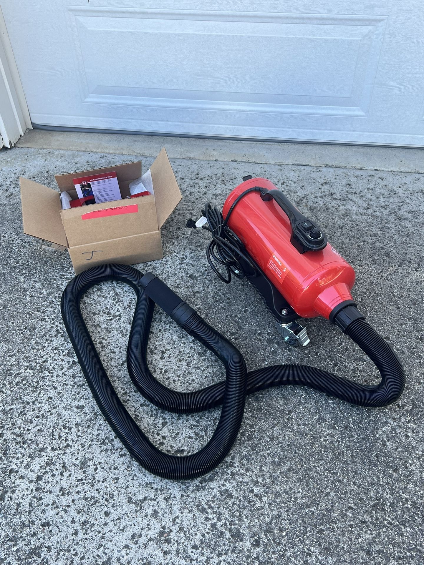 Adam’s Air Cannon Dryer
