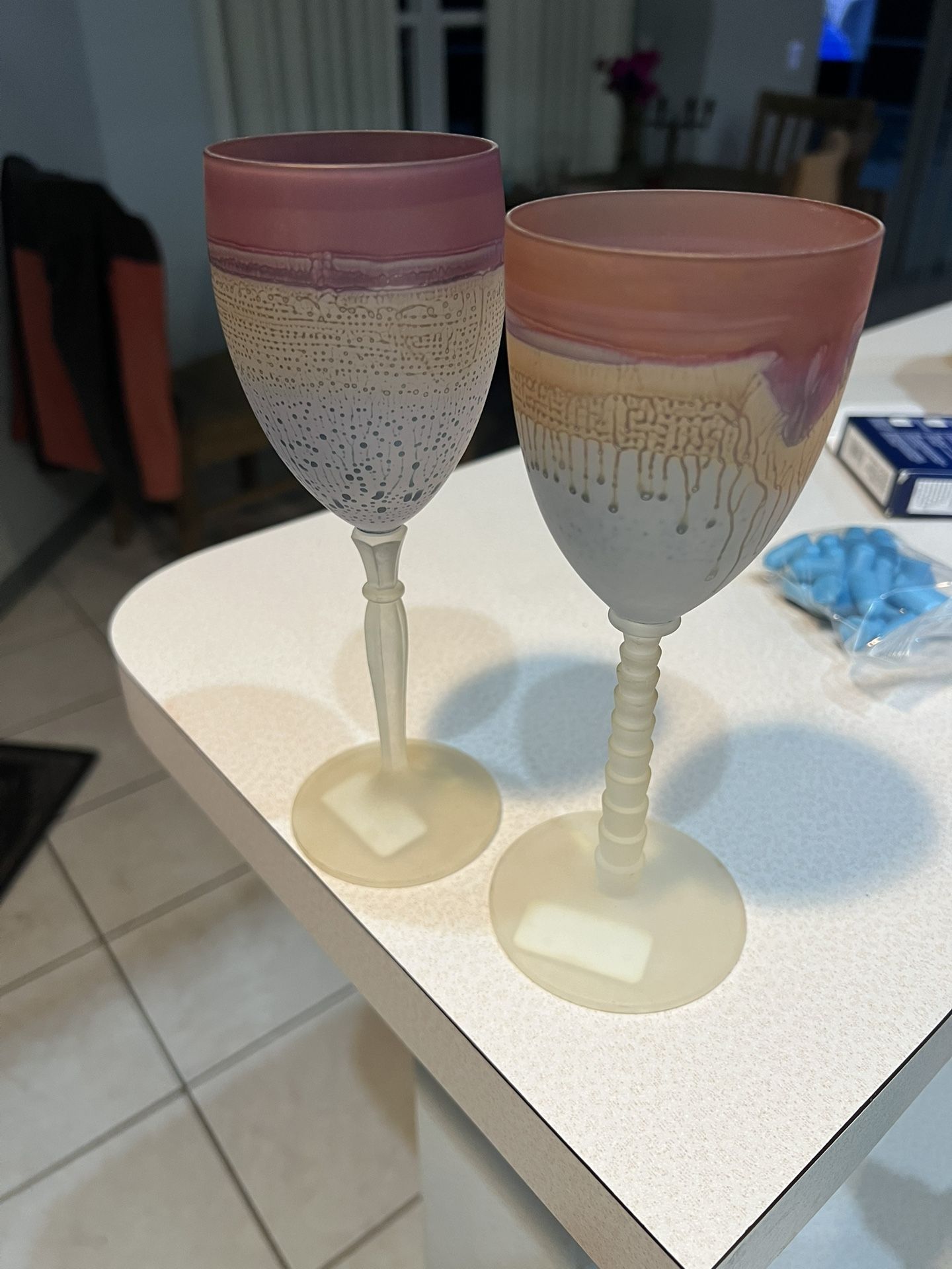 Debwani Wine Glasses Never Used